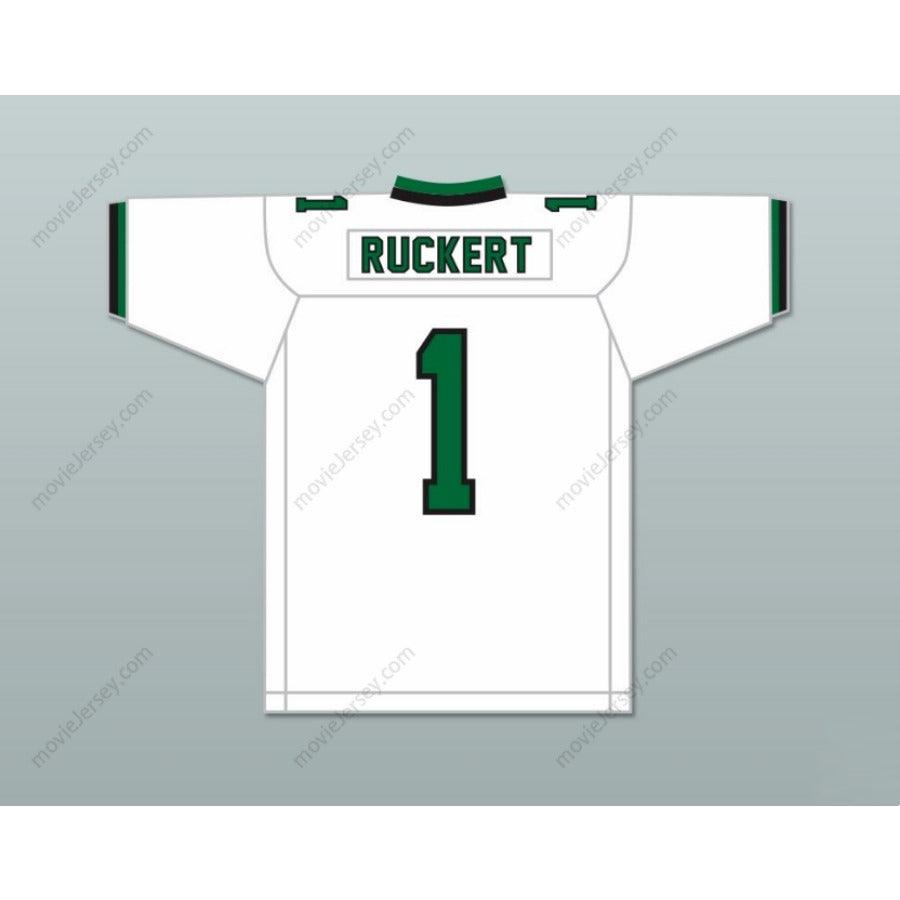 PERSONALIZA CUALQUIER Nombre Número JEREMY RUCKERT 1 LINDENHURST SENIOR HIGH SCHOOL BULLDOGS Camiseta de Fútbol Americana Cosida S-6XL