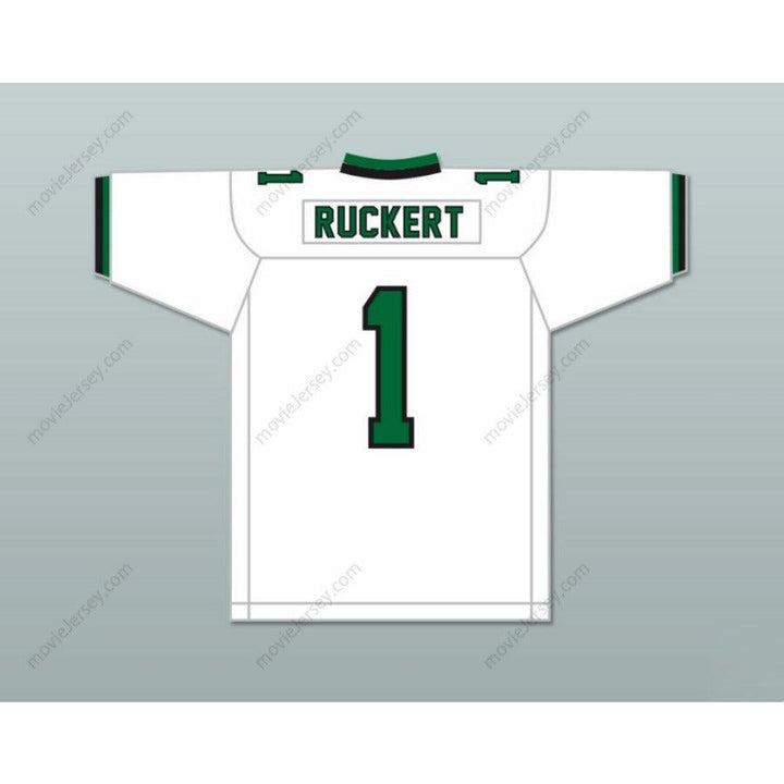 PERSONALIZA CUALQUIER Nombre Número JEREMY RUCKERT 1 LINDENHURST SENIOR HIGH SCHOOL BULLDOGS Camiseta de Fútbol Americana Cosida S-6XL
