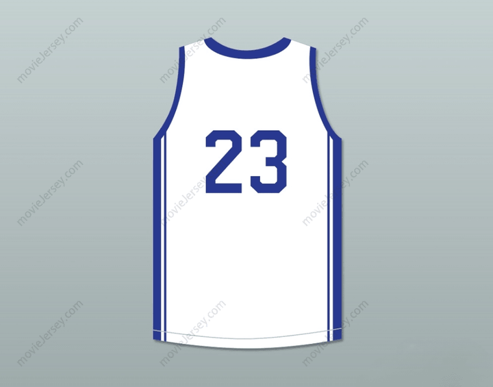 CUSTOM ANY Name Number ANTHONY DAVIS 23 PERSPECTIVES CHARTER SCHOOL WHITE BASKETBALL JERSEY Top Stitched S-6XL