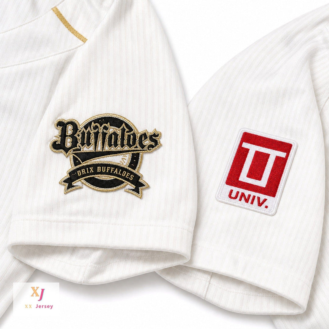 Personalizado Cualquier Nombre Número LEE S.Y. 3 ORIX BUFFALOES CAMISETA DE BÉISBOL CON PARCHES Cosido Superior S-6XL
