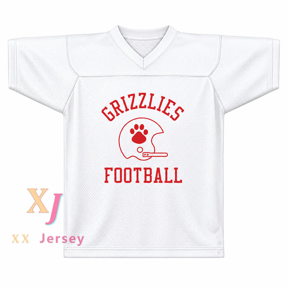 Custom Tami Maida 10 Minnville High School Grizzlies Football Jersey