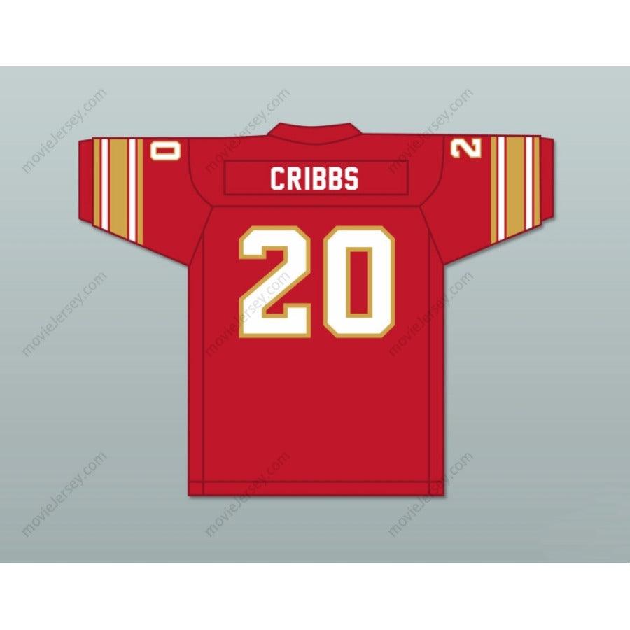PERSONALIZA Cualquier Nombre Número 1985 USFL JOE CRIBBS 20 BIRMINGHAM STALLIONS ROAD Camiseta de Fútbol Americana Cosida Tallas S-6XL