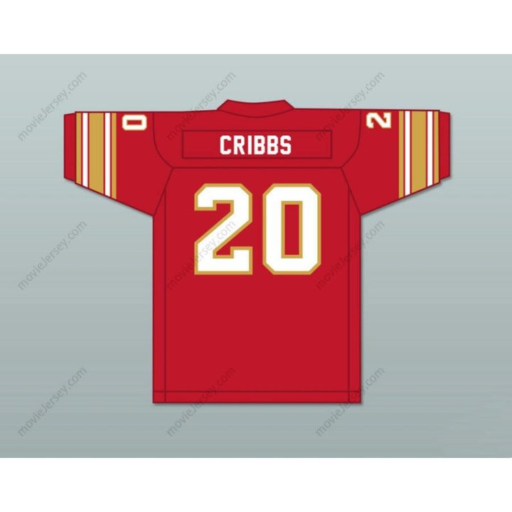 PERSONALIZA Cualquier Nombre Número 1985 USFL JOE CRIBBS 20 BIRMINGHAM STALLIONS ROAD Camiseta de Fútbol Americana Cosida Tallas S-6XL