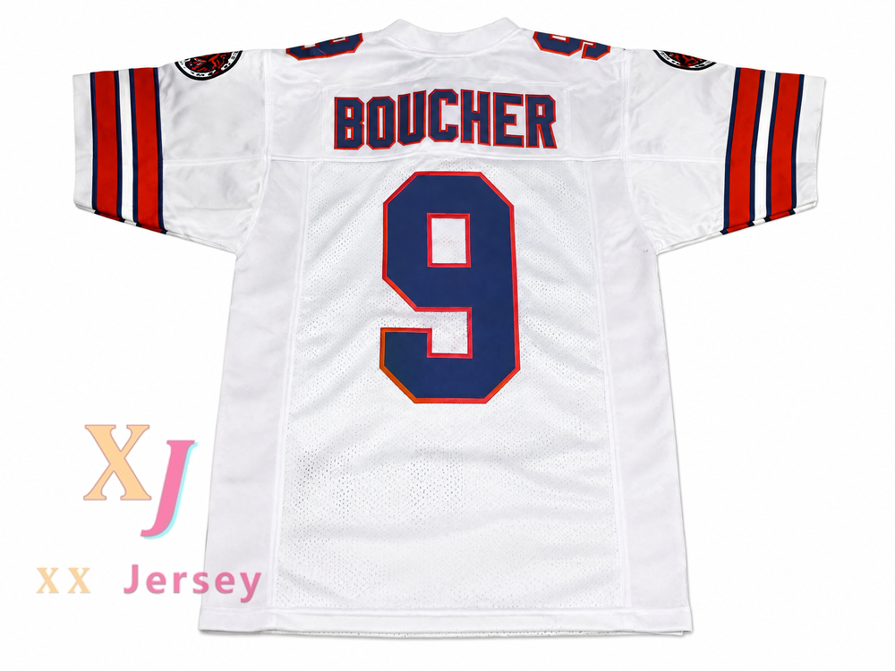 Custom Bobby Boucher 9 Mud Dogs The Waterboy Football Jersey