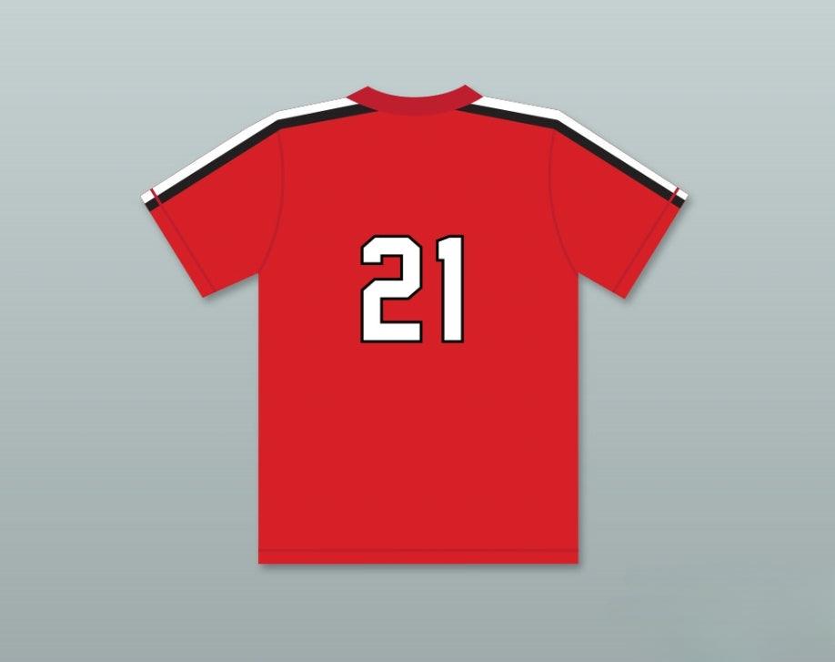 Personalizada cualquier nombre número LARRY COLTON 21 CAMISETA DE BÉISBOL LOS BASTARDOS GOLPEADOS DEL BÉISBOL Costuras S-6XL