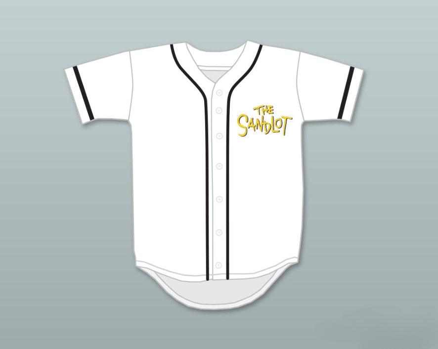 Custom Any Name Number BENNY 'THE JET' RODRIGUEZ 30 BASEBALL JERSEY THE SANDLOT Top Stitched S-6XL