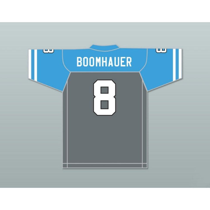 PERSONALIZADO Cualquier Nombre Número JEFF BOOMHAUER 8 ARLEN COUGARS HIGH SCHOOL LOCAL Camiseta de fútbol con costuras S-6XL