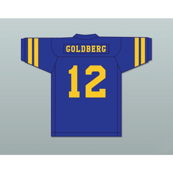 CUSTOM ANY Name Number BARRY GOLDBERG 12 WILLIAM PENN ACADEMY QUAKERS BLUE Football Jersey Top Stitched S-6XL