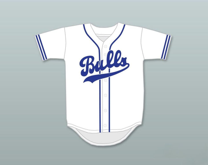 Camiseta de béisbol blanca retro con botones y nombre y número personalizados EBBY CALVIN LALOOSH 37, tallas S-6XL