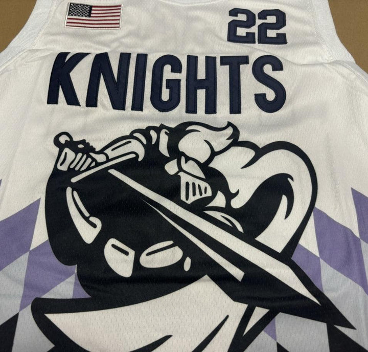 Camiseta de baloncesto para hombre MORANT #22 CRESTWOOD HIGH SCHOOL, totalmente cosida