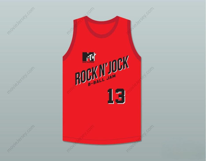 PERSONALIZA Cualquier Nombre Número DAWNN LEWIS 13 CAMISETA DE BALONCESTO DE ALBAÑILES SEGUNDO ANUAL ROCK N' JOCK B-BALL JAM 1992 Cosido Superior S-6XL