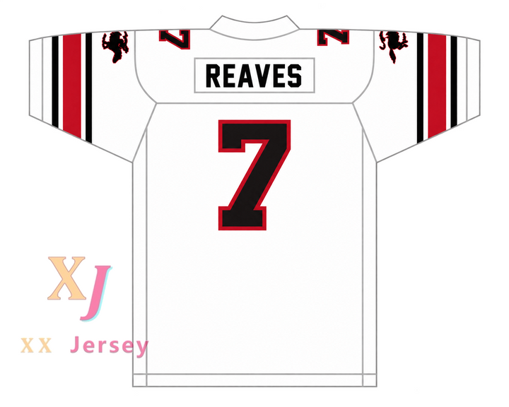 Custom John Reaves 7 Tampa Bay Bandits 1983-85 USFL Football Jersey