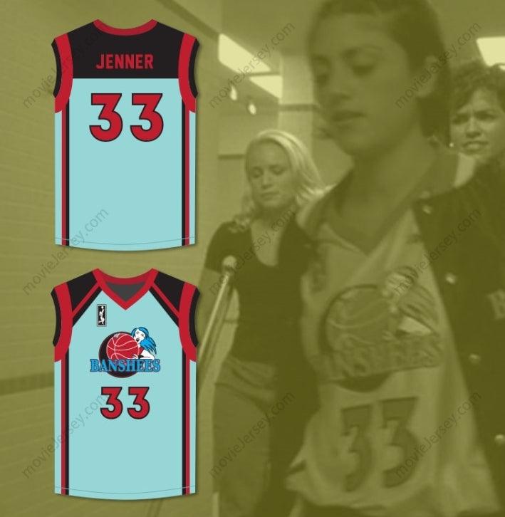 PERSONALIZA Cualquier Nombre Número CAITLYN JENNER 33 CHARLOTTE BANSHEES CAMISETA DE BALONCESTO DE LOCAL CON PARCHE WUBA JUWANNA MANN Cosido en la parte superior S-6XL