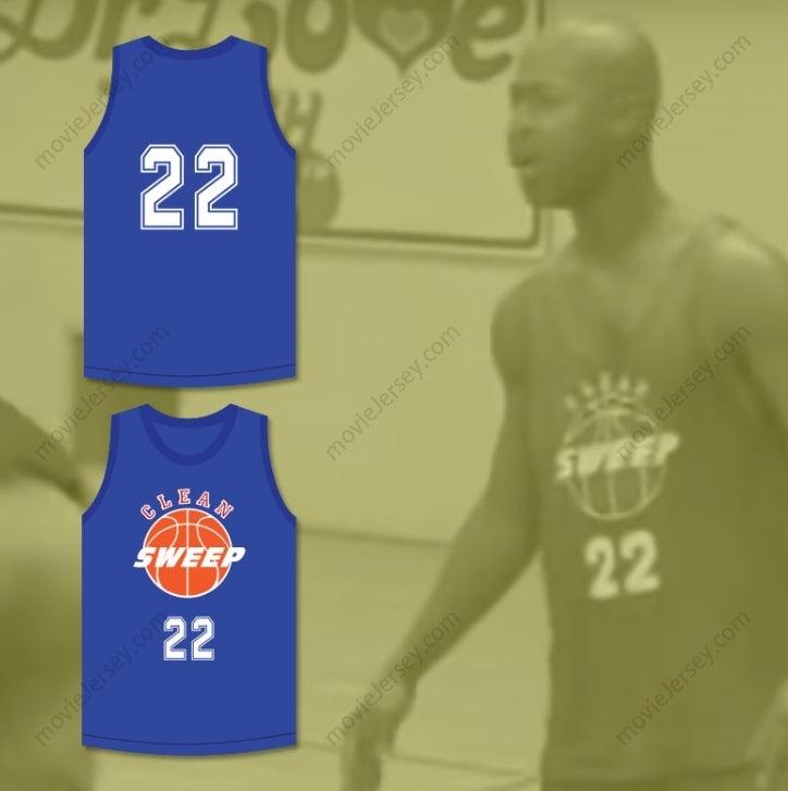 PERSONALIZA CUALQUIER Nombre Número WILLIE 22 BARRIDA AZUL CAMISETA DE BALONCESTO MATE ERNEST Cosido Superior S-6XL