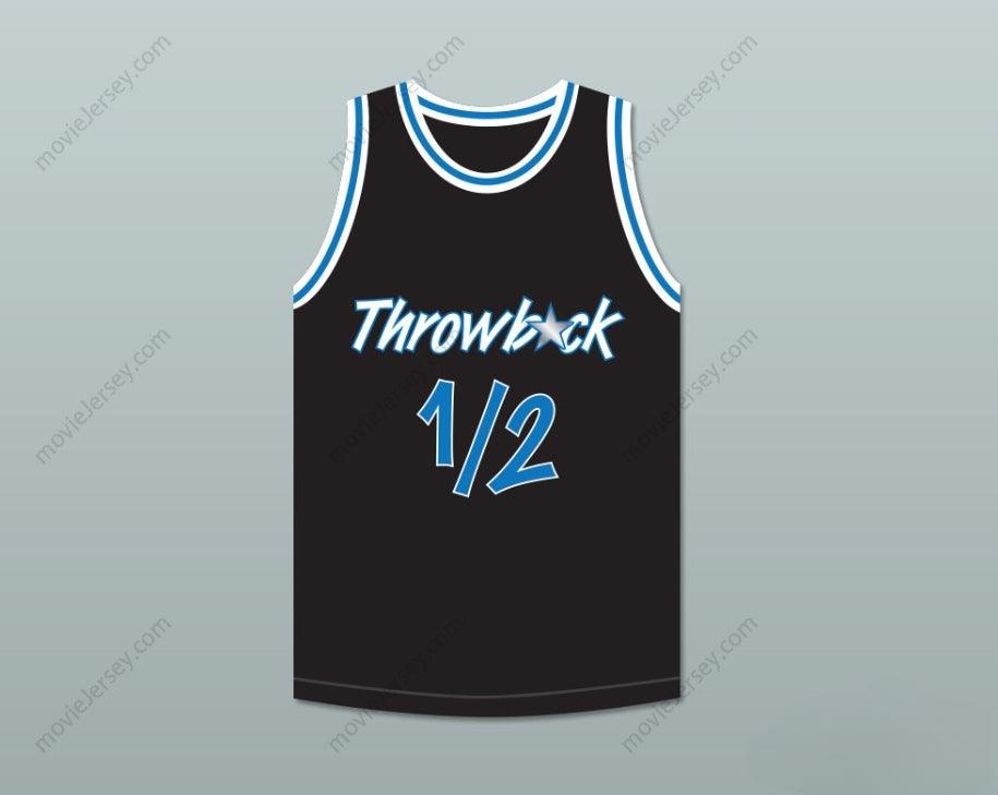 CUSTOM ANY Name Number ANFERNEE PENNY HARDAWAY LIL PENNY 1/2 THROWBACK BLACK BASKETBALL JERSEY Top Stitched S-6XL