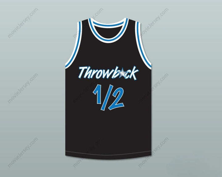 CUSTOM ANY Name Number ANFERNEE PENNY HARDAWAY LIL PENNY 1/2 THROWBACK BLACK BASKETBALL JERSEY Top Stitched S-6XL
