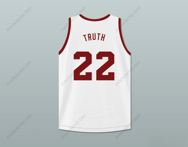 CUSTOM ANY Name Number JAMAL MALIK TRUTH 22  PYTHONS BASKETBALL JERSEY THE FISH THAT SAVED  Top Stitched S-6XL