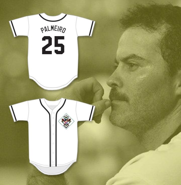 Personalizado Cualquier Nombre Número RAFAEL PALMEIRO 25 CAMISETA DE BÉISBOL SALAMANDERS 1º ANUAL ROCK N' JOCK DIAMOND DERBY Con Costuras Superiores S-6XL