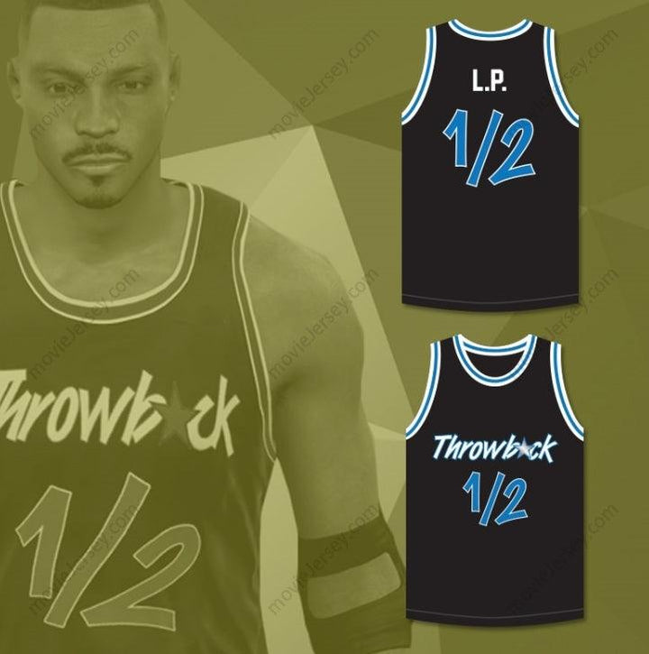 CUSTOM ANY Name Number ANFERNEE PENNY HARDAWAY LIL PENNY 1/2 THROWBACK BLACK BASKETBALL JERSEY Top Stitched S-6XL