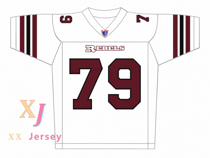 Custom Clarence Monroe 79 Boston Rebels Football Jersey