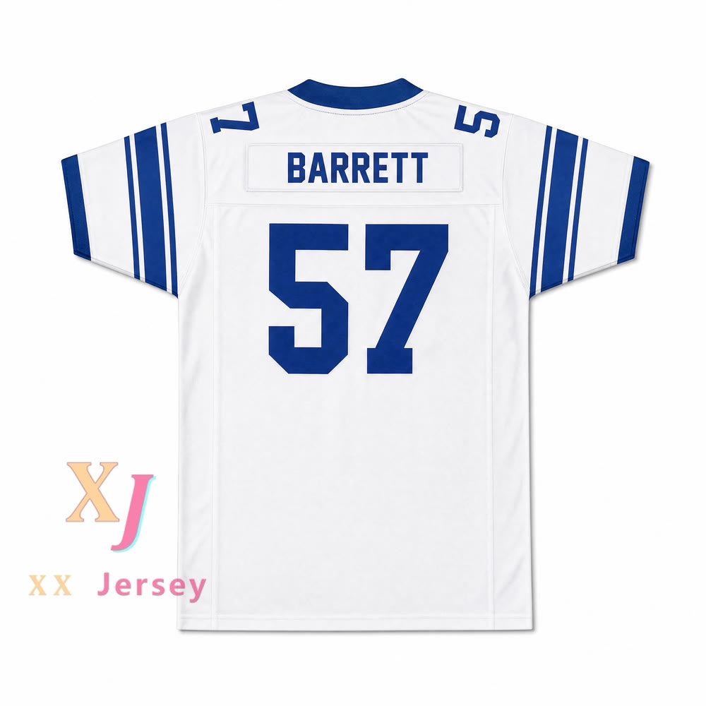 CAMISETA DE FÚTBOL AMERICANA SHAQUIL BARRETT 57 BOYS TOWN HIGH SCHOOL BORDADA S-6XL