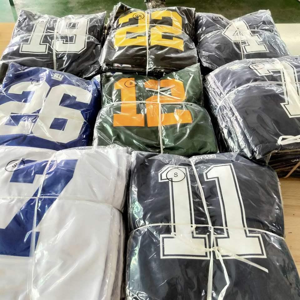 CAJA MISTERIOSA Camiseta de Baloncesto Hockey Fútbol Béisbol Retro Clásica Cosida
