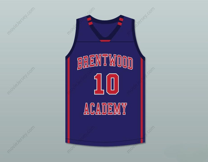 PERSONALIZAR Cualquier Nombre Número DARIUS GARLAND 10 ACADEMY JERSEY BALONCESTO AZUL OSCURO 1 Parte Superior Cosida S-6XL