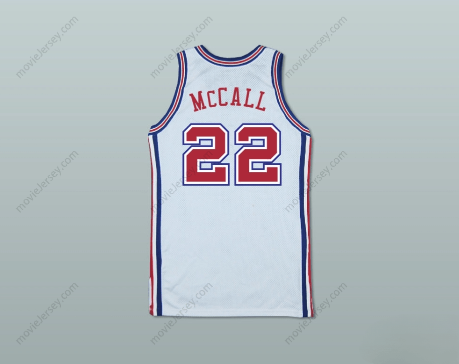 PERSONALIZA cualquier Nombre Número CAMISETA DE BALONCESTO PROFESIONAL DE ZEKE MCCALL 22 PAPÁ DE QUINCY DE LOVE AND BASKETBALL Costura Superior S-6XL