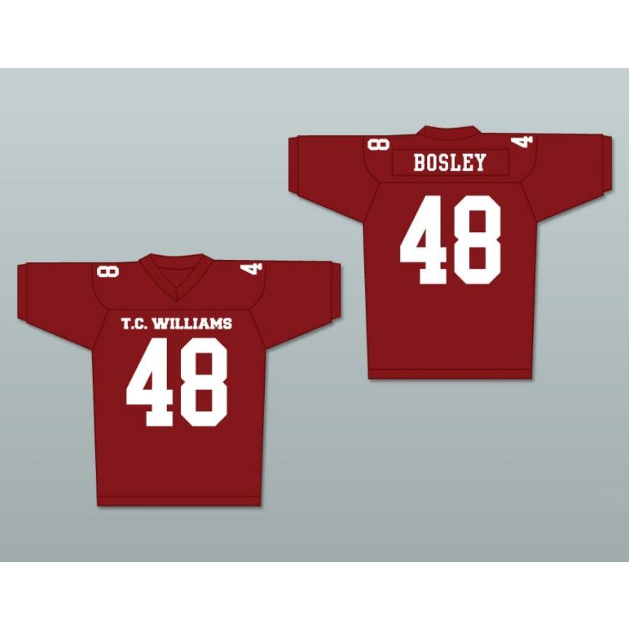 PERSONALIZA Cualquier Nombre Número ALAN BOSLEY 48 T. C. WILLIAMS HIGH SCHOOL TITANS FOOTBALL JERSEY RYAN GOSLING Cosido S-6XL