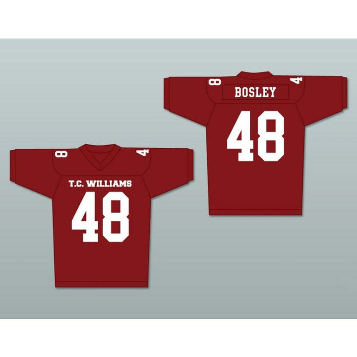 PERSONALIZA Cualquier Nombre Número ALAN BOSLEY 48 T. C. WILLIAMS HIGH SCHOOL TITANS FOOTBALL JERSEY RYAN GOSLING Cosido S-6XL
