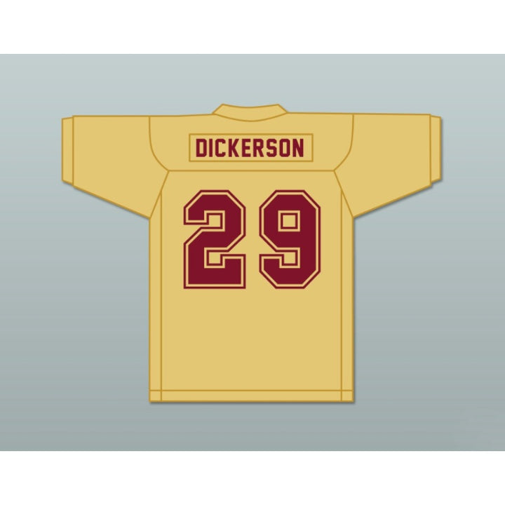 CUSTOM ANY Name Number ERIC DICKERSON 29 HEARTLAND STATE UNIVERSITY COMEBACKS Football Jersey Top Stitched S-6XL