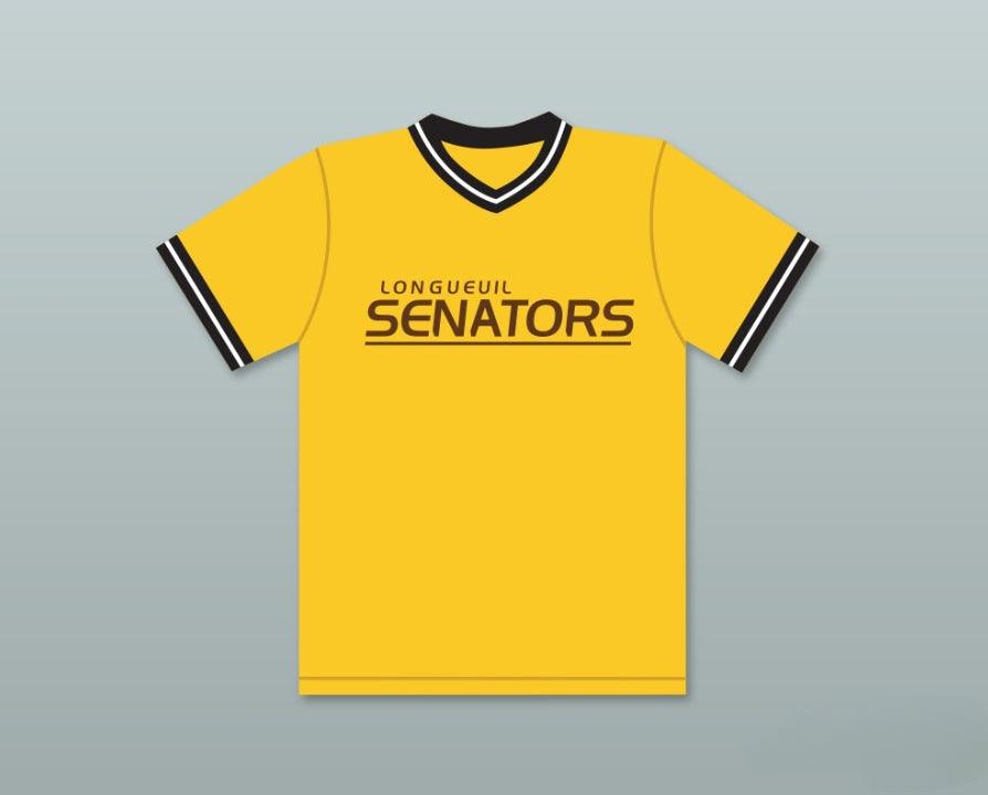 Custom Any Name Number PLAYER 9 LONGUEUIL SENATORS BEER LEAGUE BASEBALL JERSEY SPACEMAN Top Stitched S-6XL