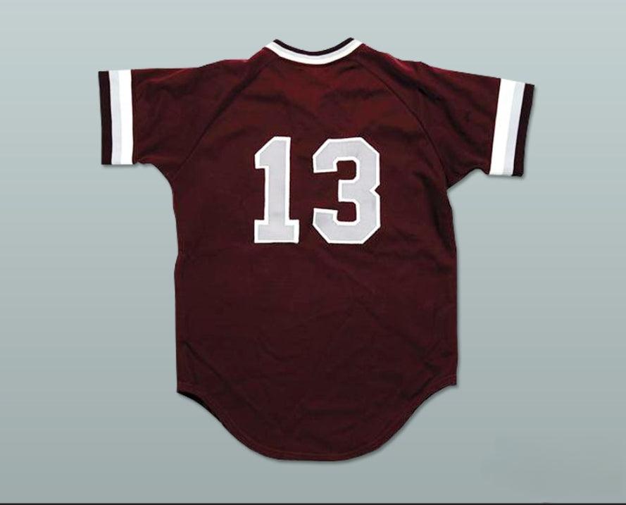Camiseta de béisbol personalizada DEREK JETER KALAMAZOO CENTRAL HIGH SCHOOL MAROON GIANTS con cualquier nombre y número, costuras dobles, tallas S-6XL