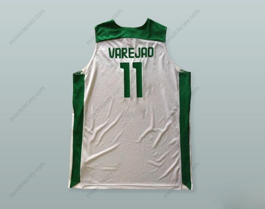 PERSONALIZA Cualquier Nombre Número ANDERSON VAREJAO 11 BRASIL CAMISETA BALONCESTO CON PARCHE Cosido S-6XL