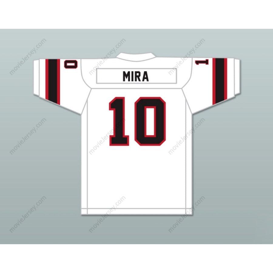 PERSONALIZA CUALQUIER Nombre Número 1975 WFL GEORGE MIRA 10 JACKSONVILLE EXPRESS ROAD Camiseta de fútbol con costuras S-6XL
