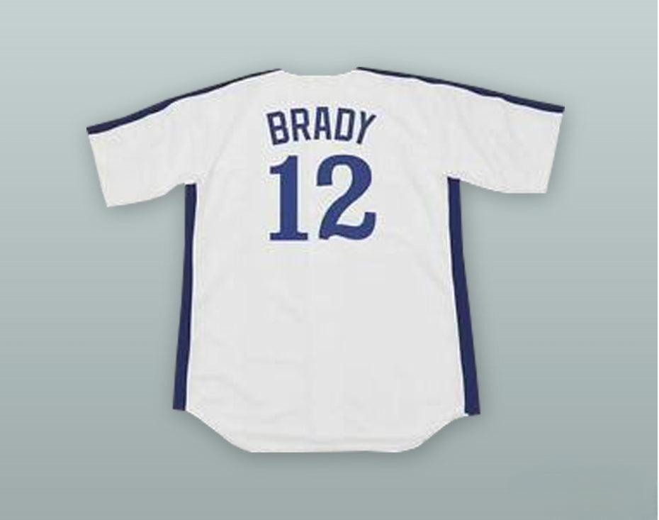 Jersey de béisbol blanco de Montreal TOM BRADY 12 personalizado con cualquier nombre y número, cosido, tallas S-6XL