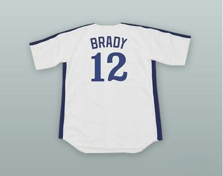 Jersey de béisbol blanco de Montreal TOM BRADY 12 personalizado con cualquier nombre y número, cosido, tallas S-6XL