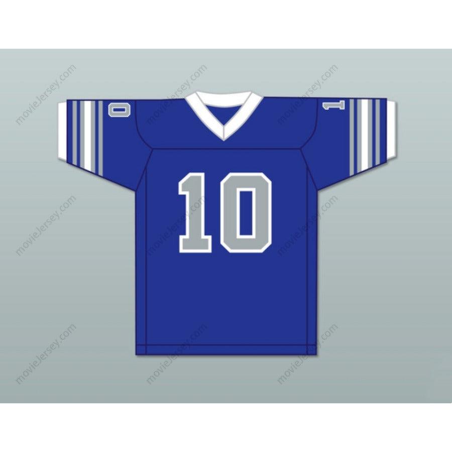 PERSONALIZADA CUALQUIER Nombre Número 1975 WFL JOHNNIE WALTON 10 SAN ANTONIO WINGS ROAD Camiseta de Fútbol Americana Cosida S-6XL