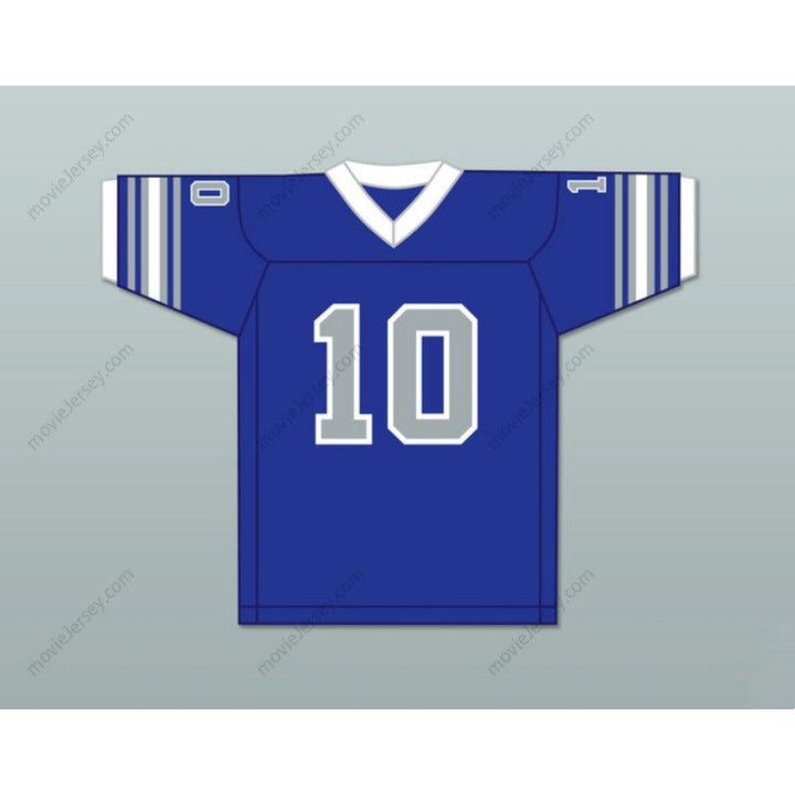 PERSONALIZADA CUALQUIER Nombre Número 1975 WFL JOHNNIE WALTON 10 SAN ANTONIO WINGS ROAD Camiseta de Fútbol Americana Cosida S-6XL