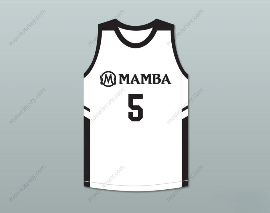 CUSTOM ANY Name Number ALYSSA ALTOBELLI 5 MAMBA BALLERS WHITE BASKETBALL JERSEY VERSION 2 Top Stitched S-6XL