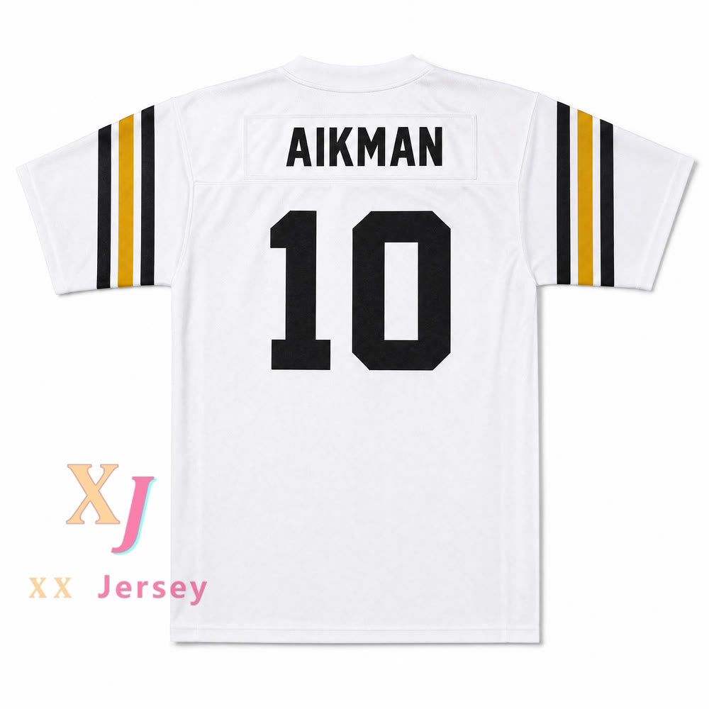 PERSONALIZA Cualquier Nombre Número TROY AIKMAN 10 HENRYETTA HIGH SCHOOL KNIGHTS Camiseta de fútbol con costuras S-6XL