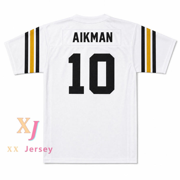 PERSONALIZA Cualquier Nombre Número TROY AIKMAN 10 HENRYETTA HIGH SCHOOL KNIGHTS Camiseta de fútbol con costuras S-6XL