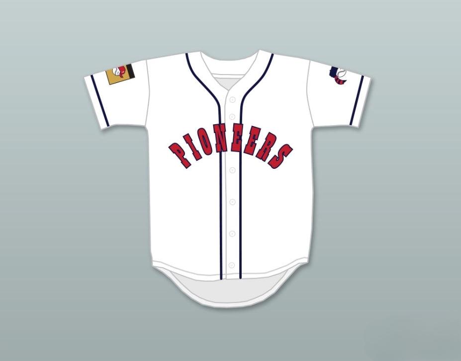Camiseta de béisbol personalizada con cualquier nombre y número ERNEST 'HAPPY' TALBOT 1 PIONEERS HOME de béisbol, sitcom, con costuras superiores, S-6XL
