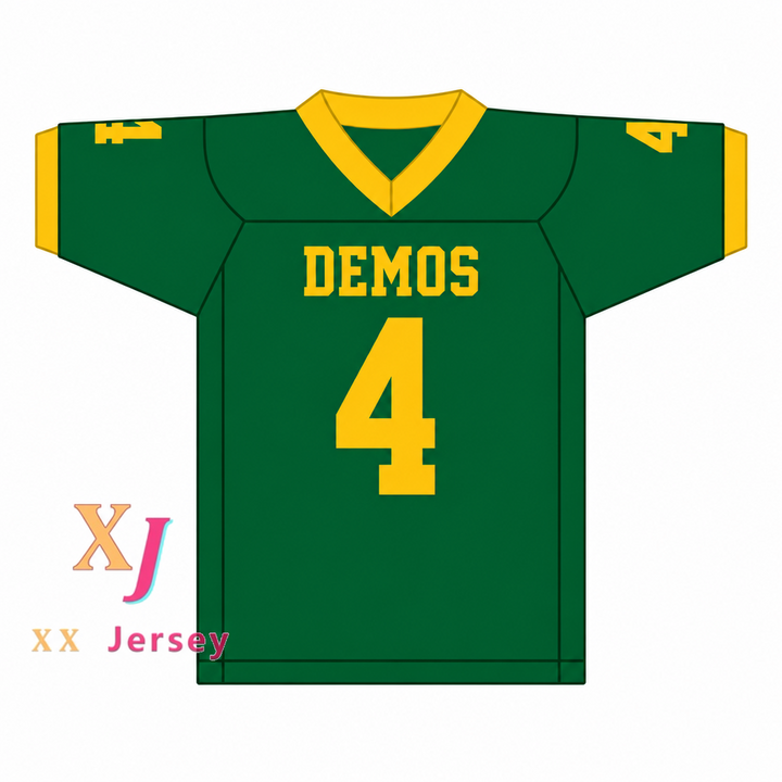 CAMISETA de fútbol personalizada con CUALQUIER nombre y número de ROMEO DOUBS 4 JEFFERSON HIGH SCHOOL DEMOCRATS, cosida, tallas S-6XL