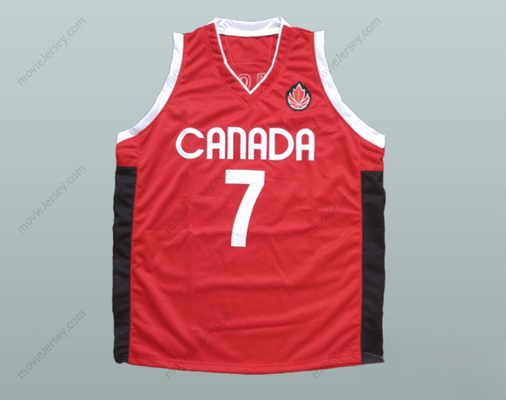 PERSONALIZA CUALQUIER Nombre Número STEVE NASH CANADÁ CAMISETA BALONCESTO Cosida S-6XL