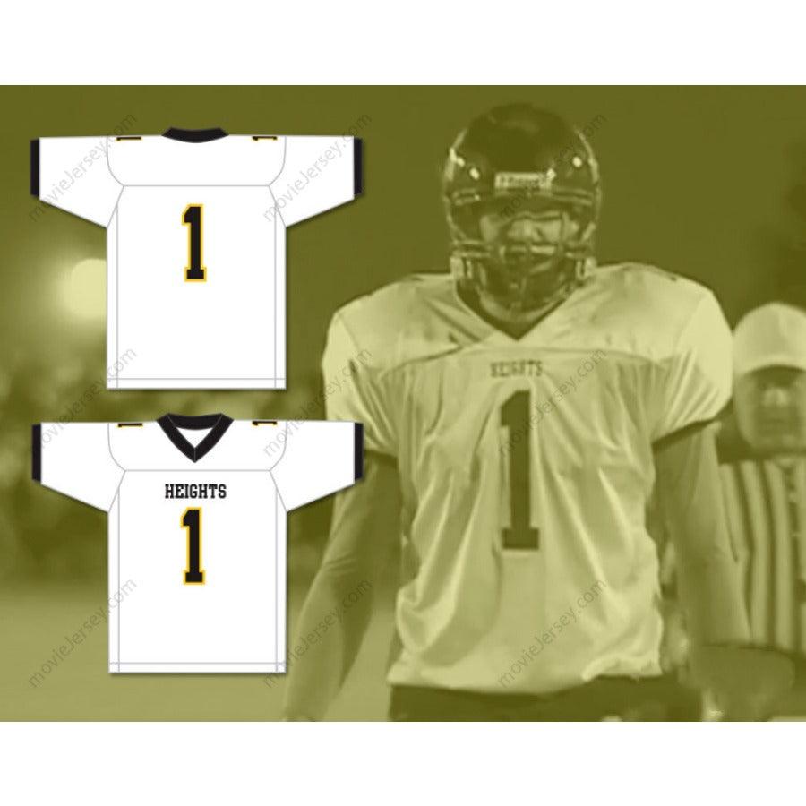 PERSONALIZA CUALQUIER Nombre Número TRAVIS KELCE 1 CAMISETA Fútbol Americano CLEVELAND HEIGHTS HIGH SCHOOL TIGERS con costuras Tallas S-6XL