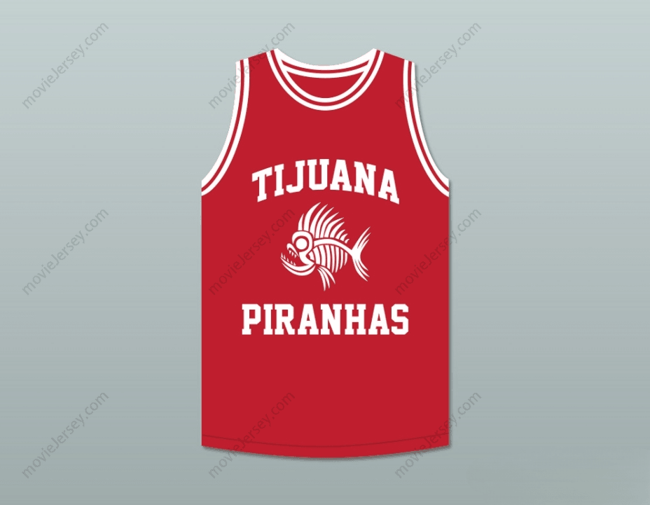 CUSTOM ANY Name Number DANNY GREEN 14 TIJUANA PIRANHAS RED BASKETBALL JERSEY MEXICAN EXPANSION TEAM Top Stitched S-6XL