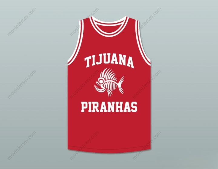 CUSTOM ANY Name Number DANNY GREEN 14 TIJUANA PIRANHAS RED BASKETBALL JERSEY MEXICAN EXPANSION TEAM Top Stitched S-6XL