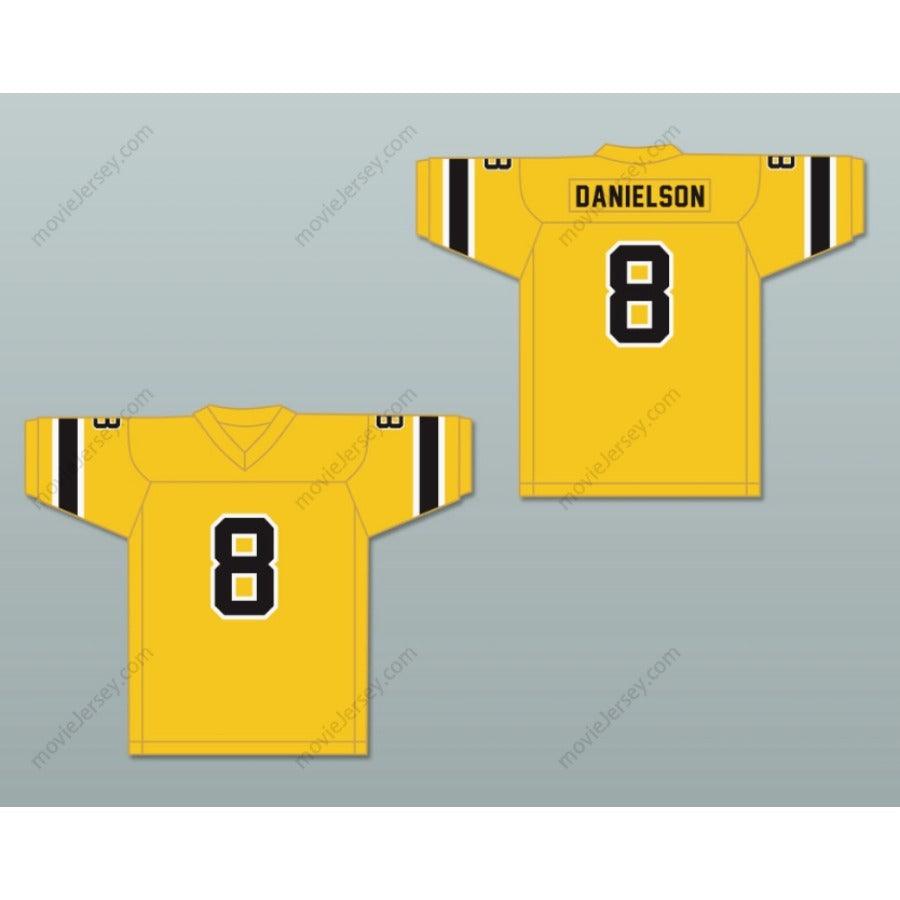 PERSONALIZA Cualquier Nombre Número 1974 WFL GARY DANIELSON 8 CHARLOTTE HORNETS Camiseta de Fútbol de Visitante con Bordado S-6XL