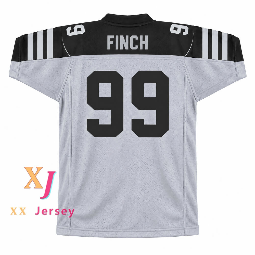 PERSONALIZAR Cualquier Nombre Número FICHA THACKER PHILLIP FINCH 99 CAMISETA CENTRAL HIGH SCHOOL WILDCATS FÚTBOL CASA BORDADA Tallas S-6XL